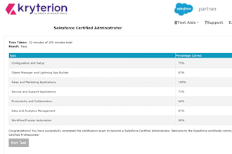 help a pass salesforce professional certification