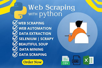 be your fast best python web scraping expert