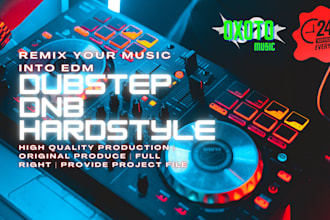 remix your music into dubstep,hardstyle,dnb and more