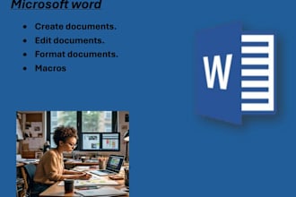 create edit and format documents using microsoft word