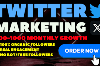 do x twitter marketing for nft and crypto organic followers growth