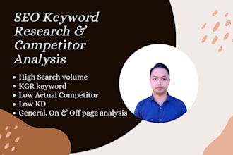 do profitable kgr keyword research and competitor analysis