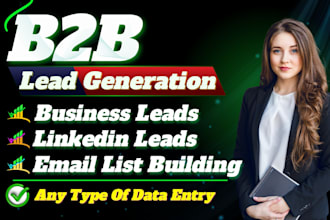 do b2b lead generation for global any business