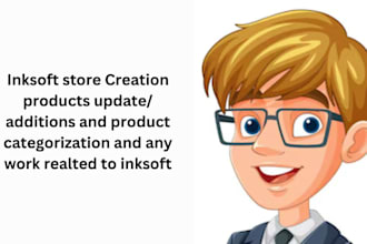 design, develop, and update your inksoft store