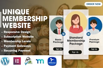 unique membership website, paid membership pro, subscription membership