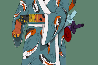digitally illustrate your dungeons and dragons character