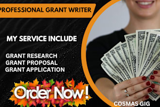 do grants, grant proposal writing, grant research and grant application, 501c3