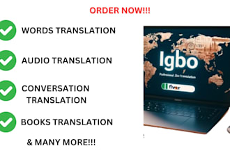 translate igbo to english and english to igbo