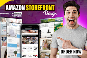 create stunning amazon brand store and storefront design fba store setup
