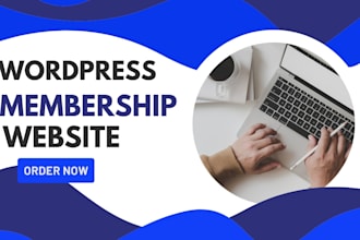 create wordpress membership website buddyboss website learndash website