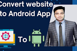 do convert website to android app