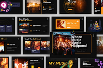design film and event pitch deck within 24 hours