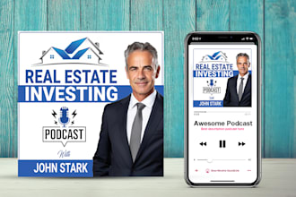 design a professional podcast cover art