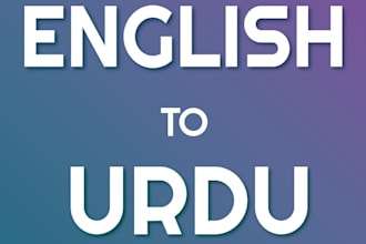 translate your english content into urdu for you