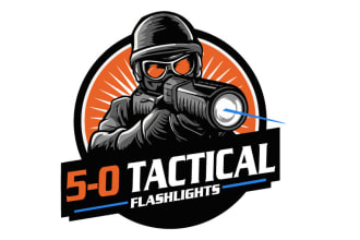 provide professional tactical flashlight company logo design