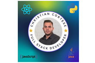 create full stack web apps with java, python, net and cloud integration
