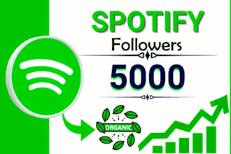 get real and active spotify followers organically