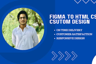 build frontend website figma to html css with tailwind css