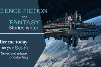 ghostwrite science fiction and fantasy books that suit your imaginations