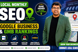 do local monthly SEO for google business and gmb rankings