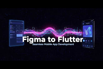 design flutter apps, bespoke flutter UI, convert figma to flutter