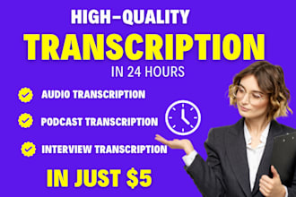 transcribe audio transcription, podcast transcript, youtube, video transcription