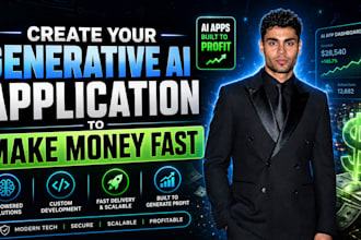 create your generative ai application to make money fast