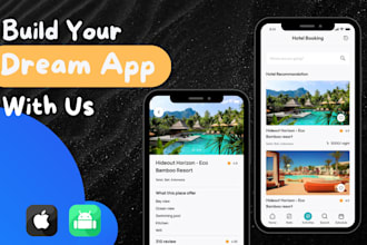 develop your custom android and ios application for you