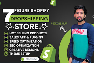 build a passive income shopify dropshipping store or shopify website