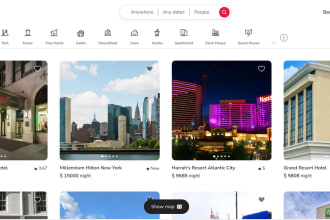 develop hotel booking,vacation rental website and app like airbnb clone