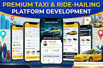 develop customized taxi booking app