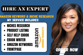 find profitable amazon kdp keyword niches research as self help ebook writer