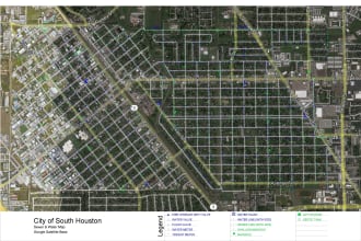 do gis data cleaning, spatial maps analysis, or reporting