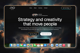 build a professional framer website with responsive layout