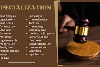 do research, case briefs, commercial law, business law, case study