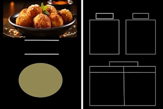 design attractive food menu