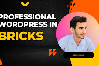 develop professional wordpress website in bricks builder
