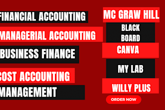 help in accounting, finance and auditing works and banking tour
