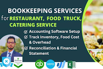 do bookkeeping service for restaurants food trucks cafes