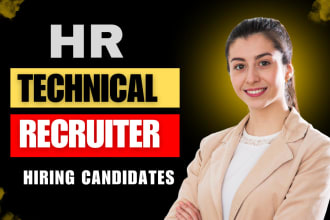 be your female HR  recruiter headhunter and talent sourcing