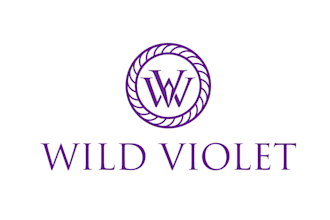 design top quality wild violet logo