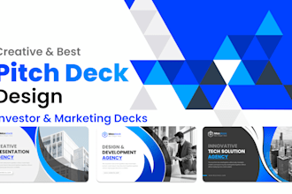 do masterful design for your investor and marketing pitch deck