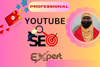 seo optimize your youtube video,description, title and tags