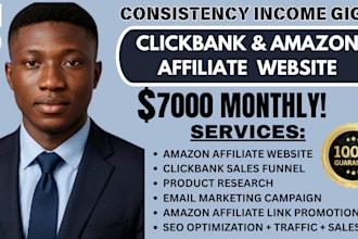setup clickbank affiliate marketing amazon affiliate website sales funnel