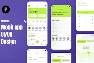 design mobile app ui ux design and prototype