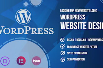 design, build, and develop mobile responsive wordpress website
