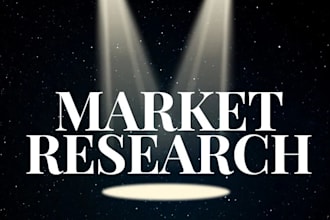 do market research, competitive analysis and swot analysis