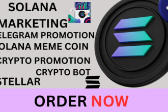 sellout solana token,memecoin with 5days telegram promotion, to twitter market