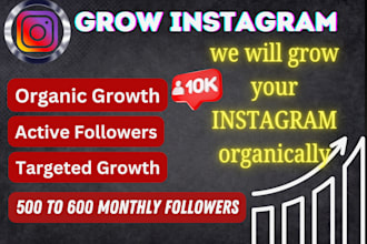 professionally and organically grow your instagram reach