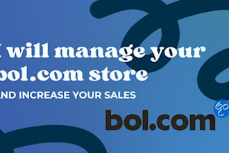 be your bol store manager and run sponsored products